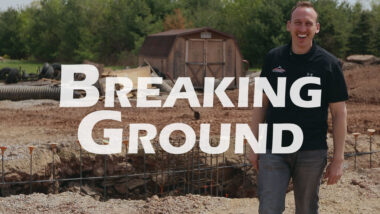 Breaking Ground YouTube Thumbnail with Mike Cashman from mount zion offroad