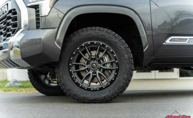 1974 edition 2023 toyota tundra with fuel wheels and Nitto tires