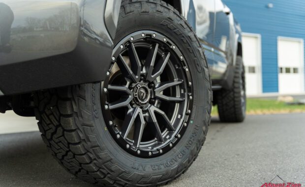 Fuel wheel and nitto tire on 2023 toyota Tundra