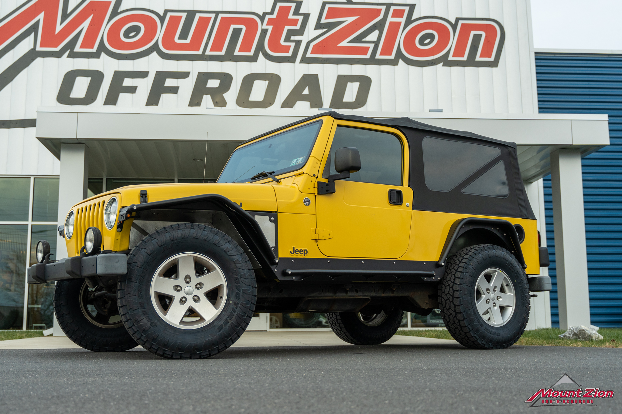 2006 Jeep Wrangler Unlimited Solar Yellow - Mount Zion Offroad