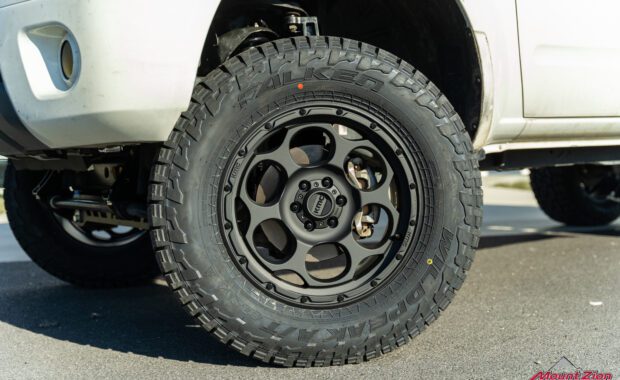 KMC dirty harry wheel on Nissan