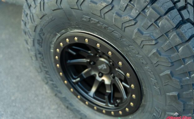wheel and tire detail