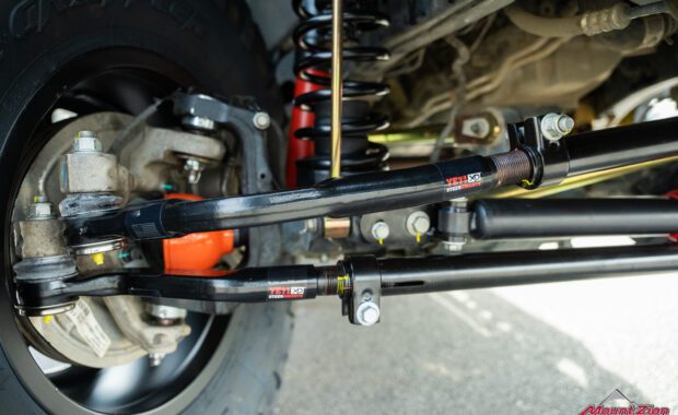 Steering and RCV axle shaft detail