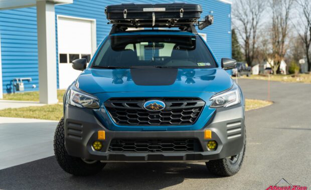 Lifted 2022 Subaru Wilderness front end