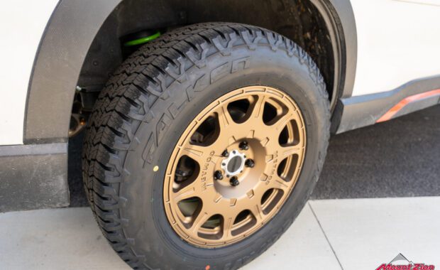 method wheels and falken tires on 2019 subaru forester sport