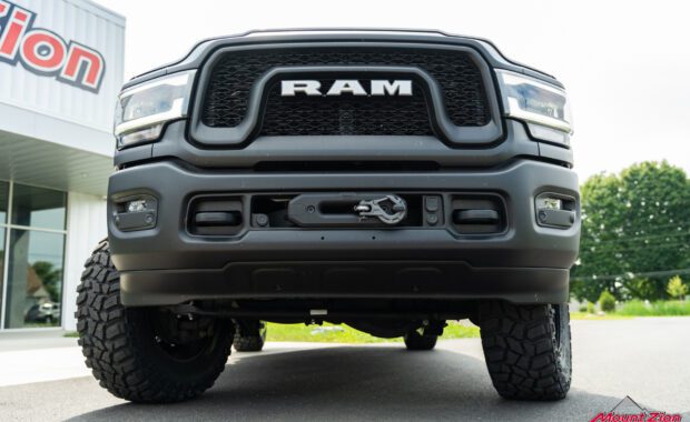 2021 Ram 2500 Power Wagon front end with winch