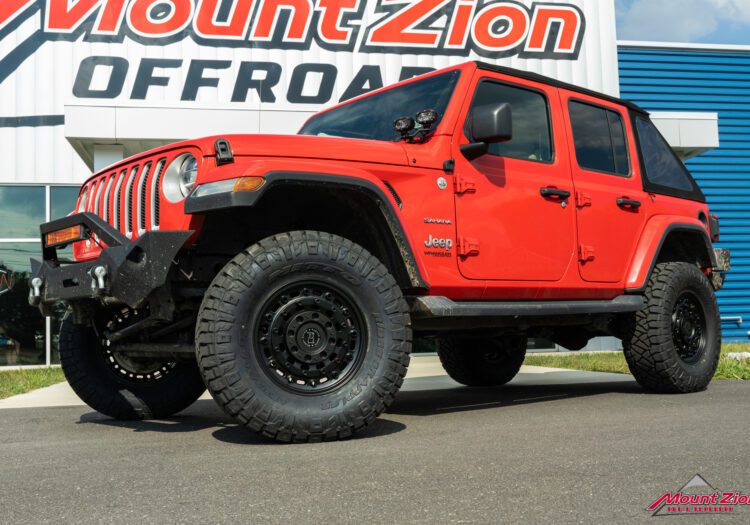 2018 Jeep Wrangler Unlimited Sahara – Red