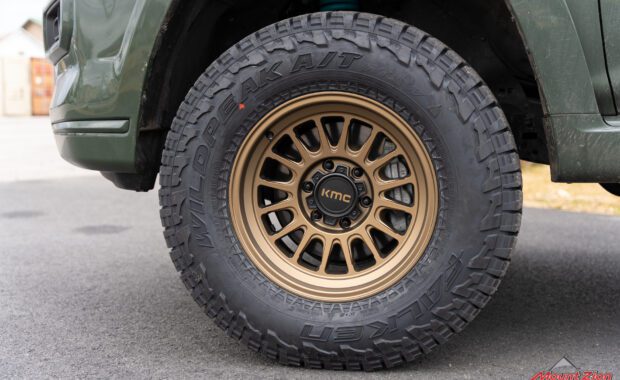 2022 toyota 4runner kmc wheels with falken tires
