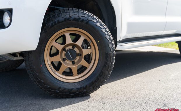 2017 Toyota Sequoia Lifted, wheel detail