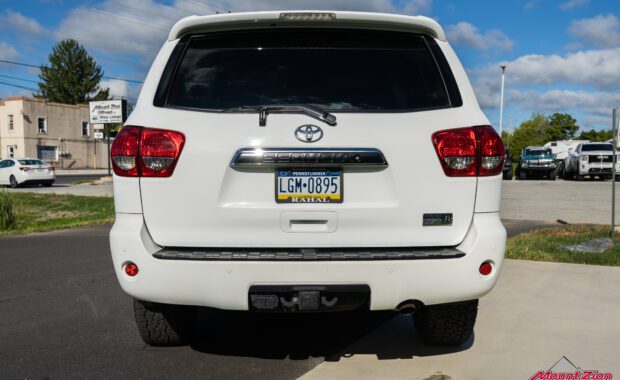 2017 Toyota Sequoia Lifted, rear