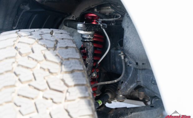 2017 Toyota Sequoia Lifted, front suspension