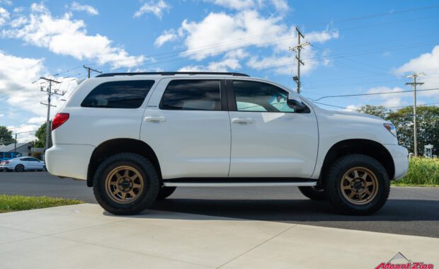 2017 Toyota Sequoia Lifted, passenger side
