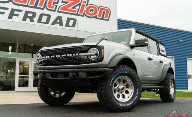 Ford Bronco Soft top with BFG Tires ground image at mount zion offroad