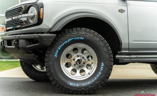 Ford Bronco Soft top with BFG Tires driver side