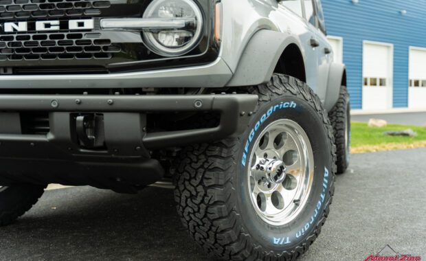 Ford Bronco Soft top with BFG Tires front driver side tire