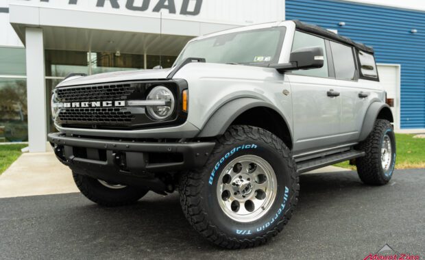Ford Bronco Soft top with BFG Tires front driver side