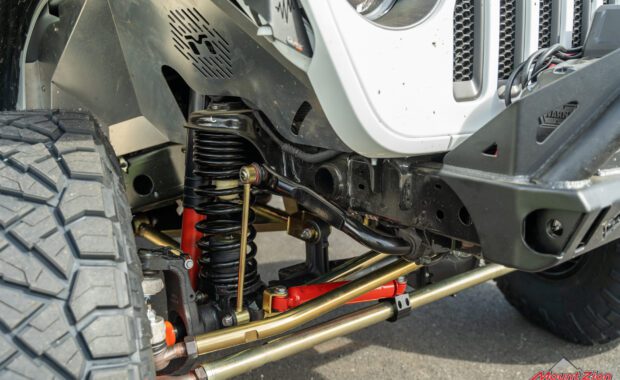 2022 Jeep wrangler rubicon with metalcloak fender