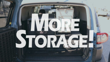 More Storage youtube thumb showing inside of jeep tailgate with ARB Storage options