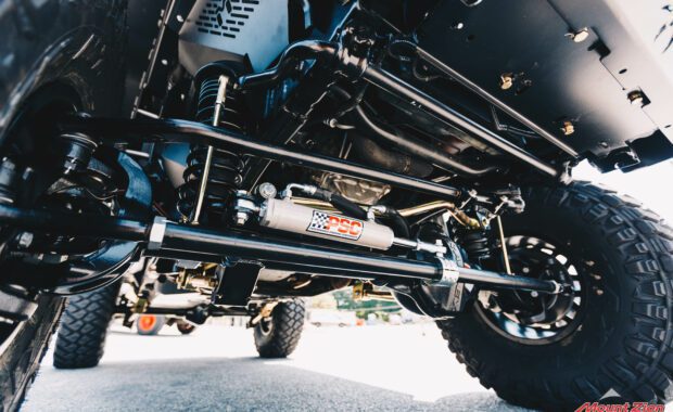 PSC and terraflex suspension with metalcloak body armor on 2015 wrangler front end