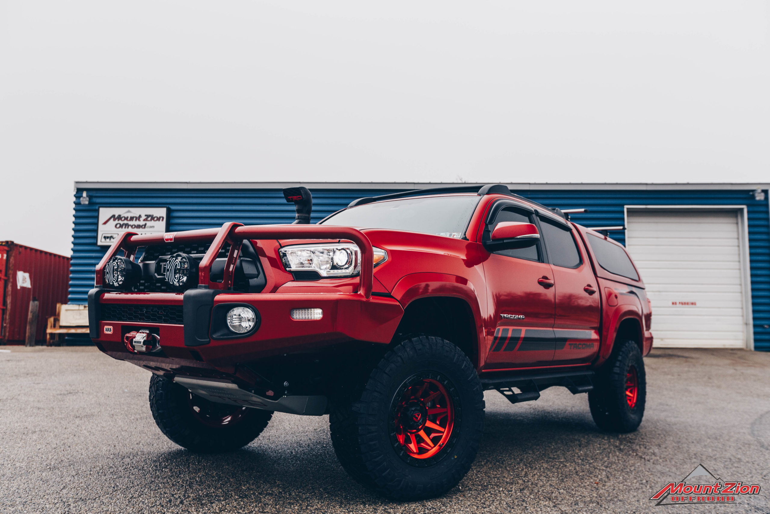 Toyota Tacoma TRD Off-Road OEM factory wheels, 16 inches in size, along with their tires are available on eBay. These wheels are also compatible with 4Runner and Tundra models from 2022 and 2023