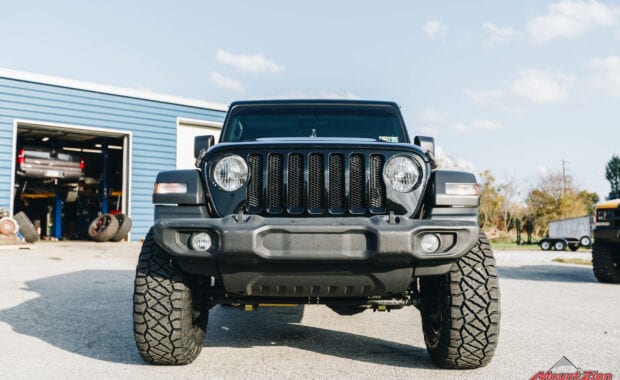 2018 Jeep Wrangler front grille