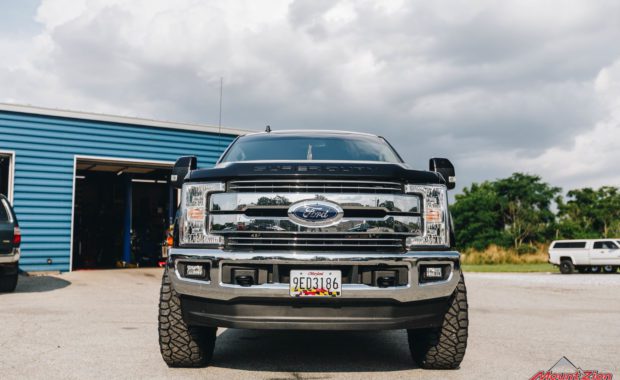 2020 Ford F250 leveled with 2