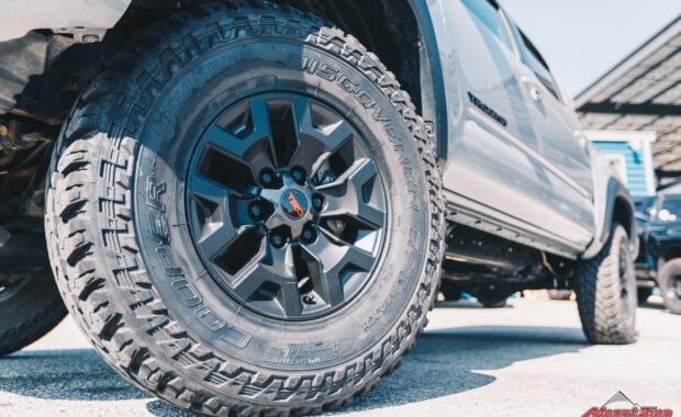 Cooper Discovery Tires on Tacoma TRD Wheels
